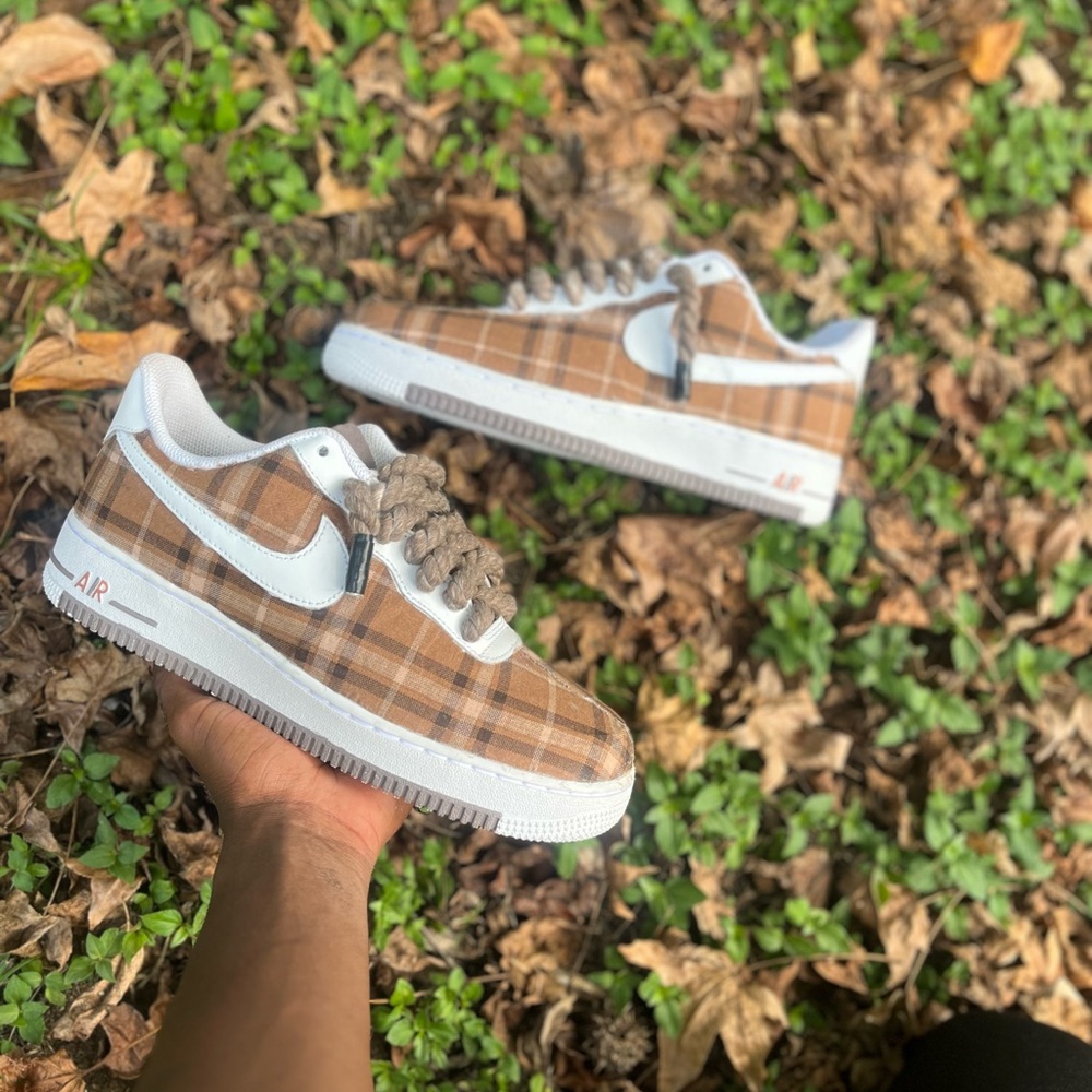 🍂CUSTOM AF1 🍁 SIZE 8M BRAND NEw‼️ NEVER WORN‼️‼️‼️‼️‼️